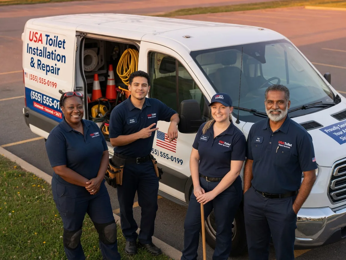 Toilet Installation company in Alma, IL